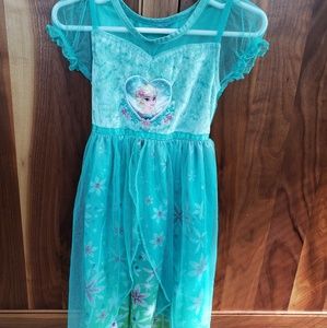 Frozen Nightgown/Costume Dress, Size 3/4